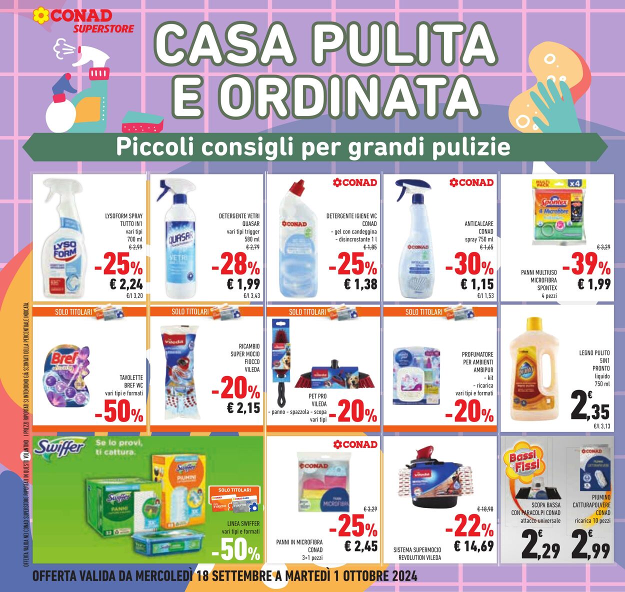 Volantino Conad 18.09.2024 - 01.10.2024