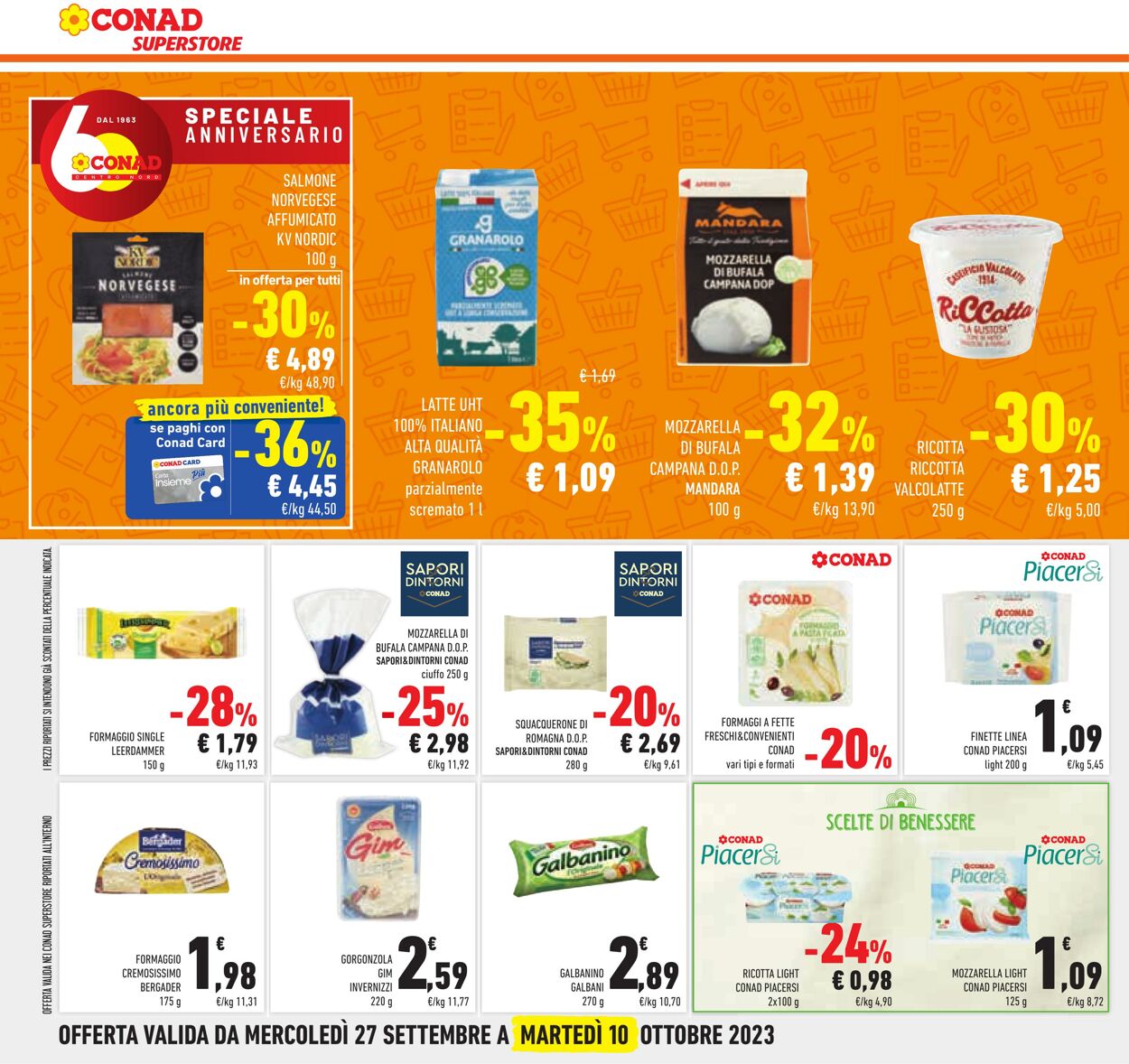 Volantino Conad 27.09.2023 - 10.10.2023