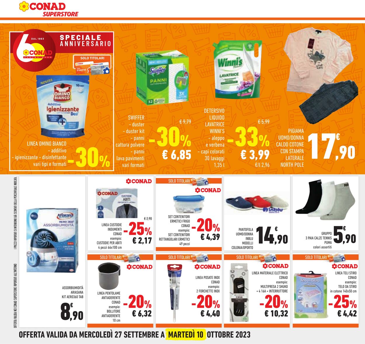 Volantino Conad 27.09.2023 - 10.10.2023