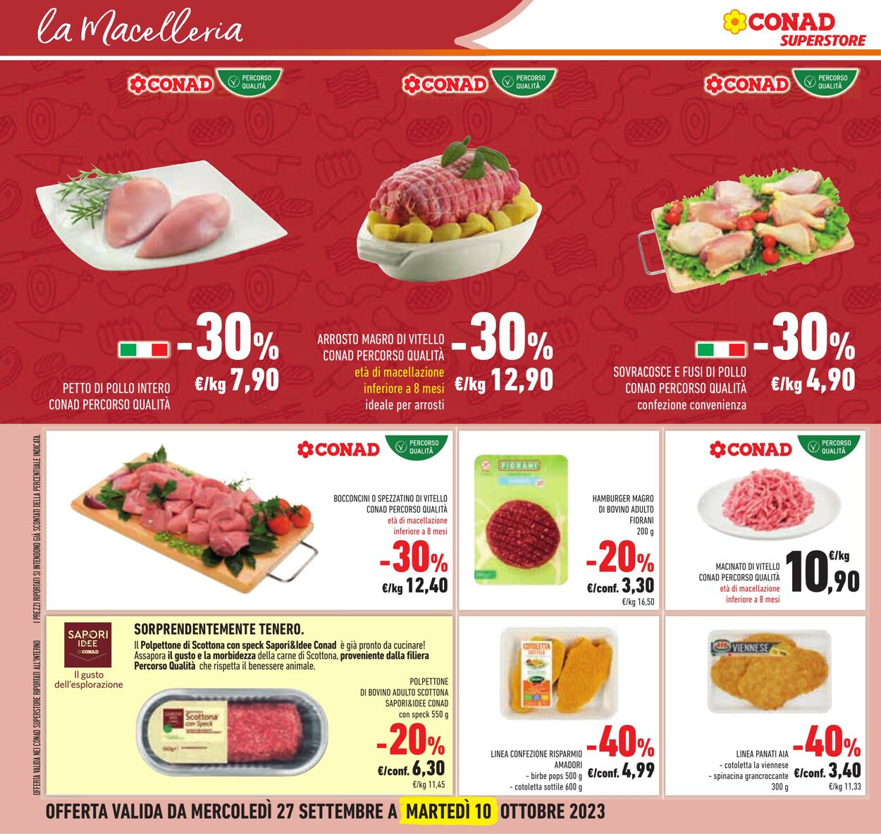 Volantino Conad 27.09.2023 - 10.10.2023