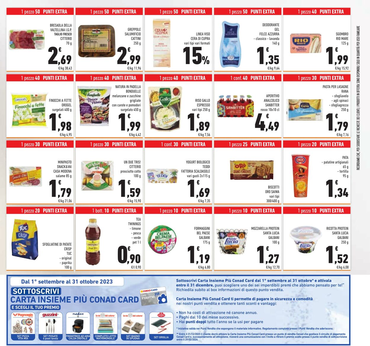 Volantino Conad 27.09.2023 - 10.10.2023