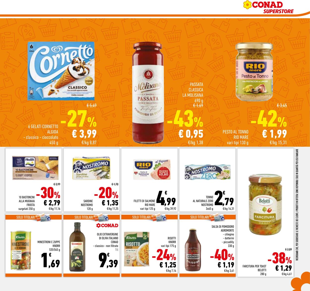 Volantino Conad 07.01.2025 - 14.01.2025