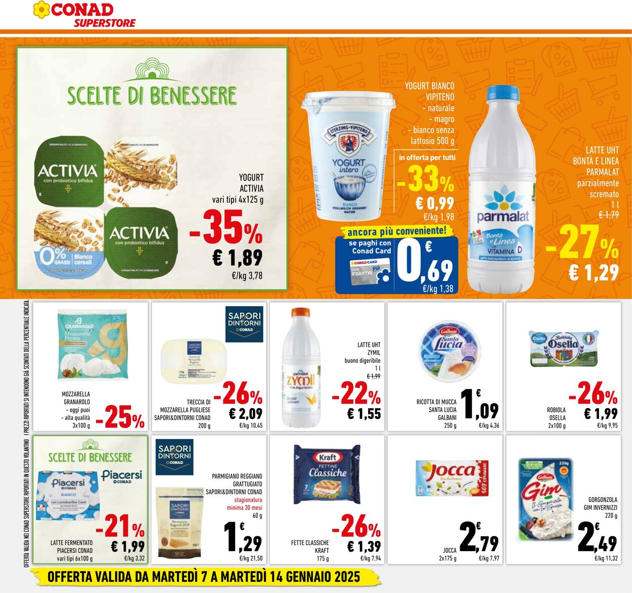 Volantino Conad 07.01.2025 - 14.01.2025