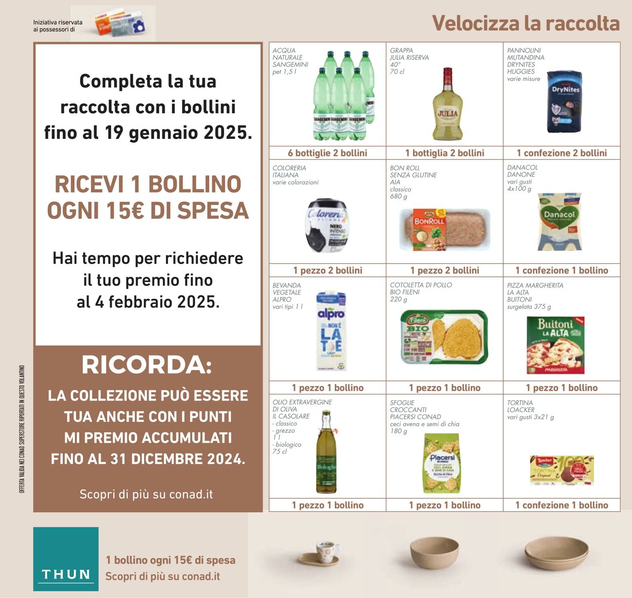 Volantino Conad 07.01.2025 - 14.01.2025