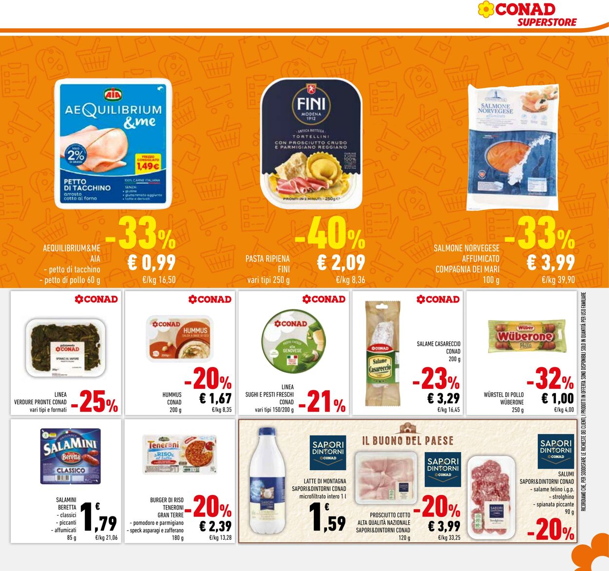 Volantino Conad 07.01.2025 - 14.01.2025