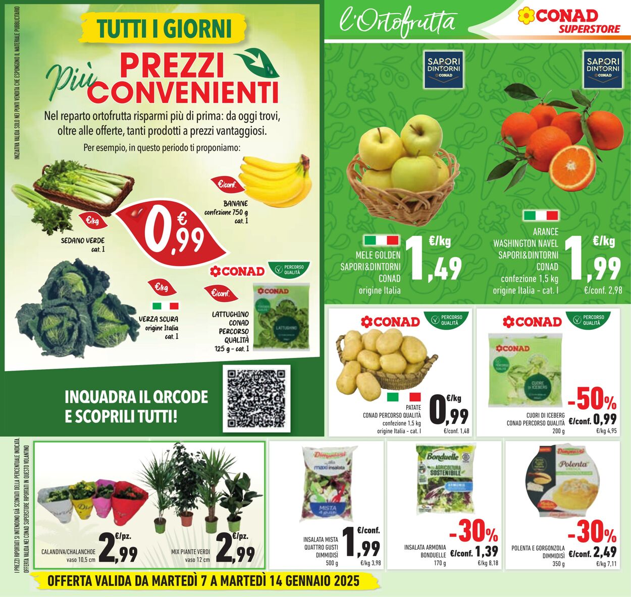 Volantino Conad 07.01.2025 - 14.01.2025