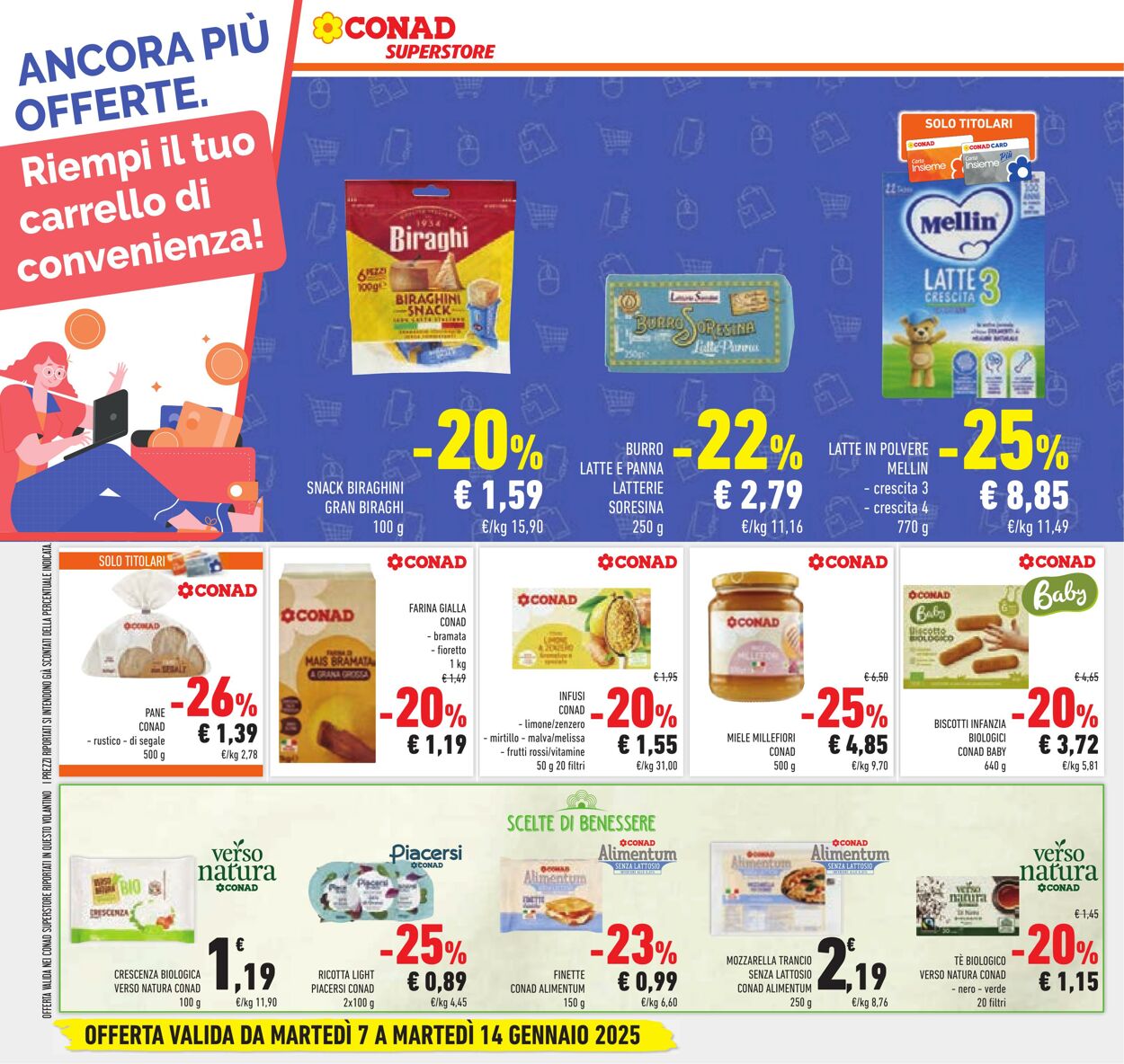 Volantino Conad 07.01.2025 - 14.01.2025