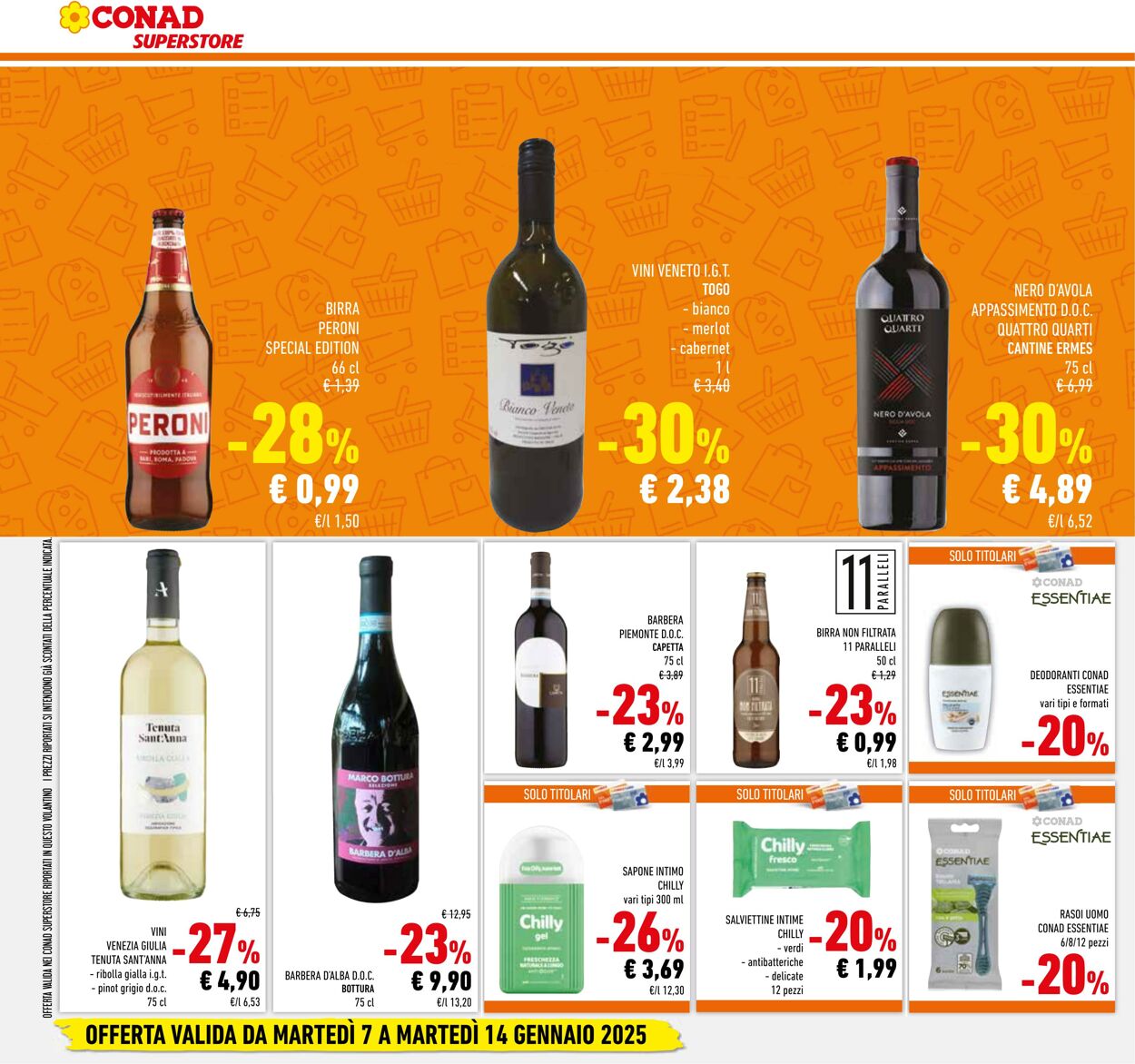 Volantino Conad 07.01.2025 - 14.01.2025