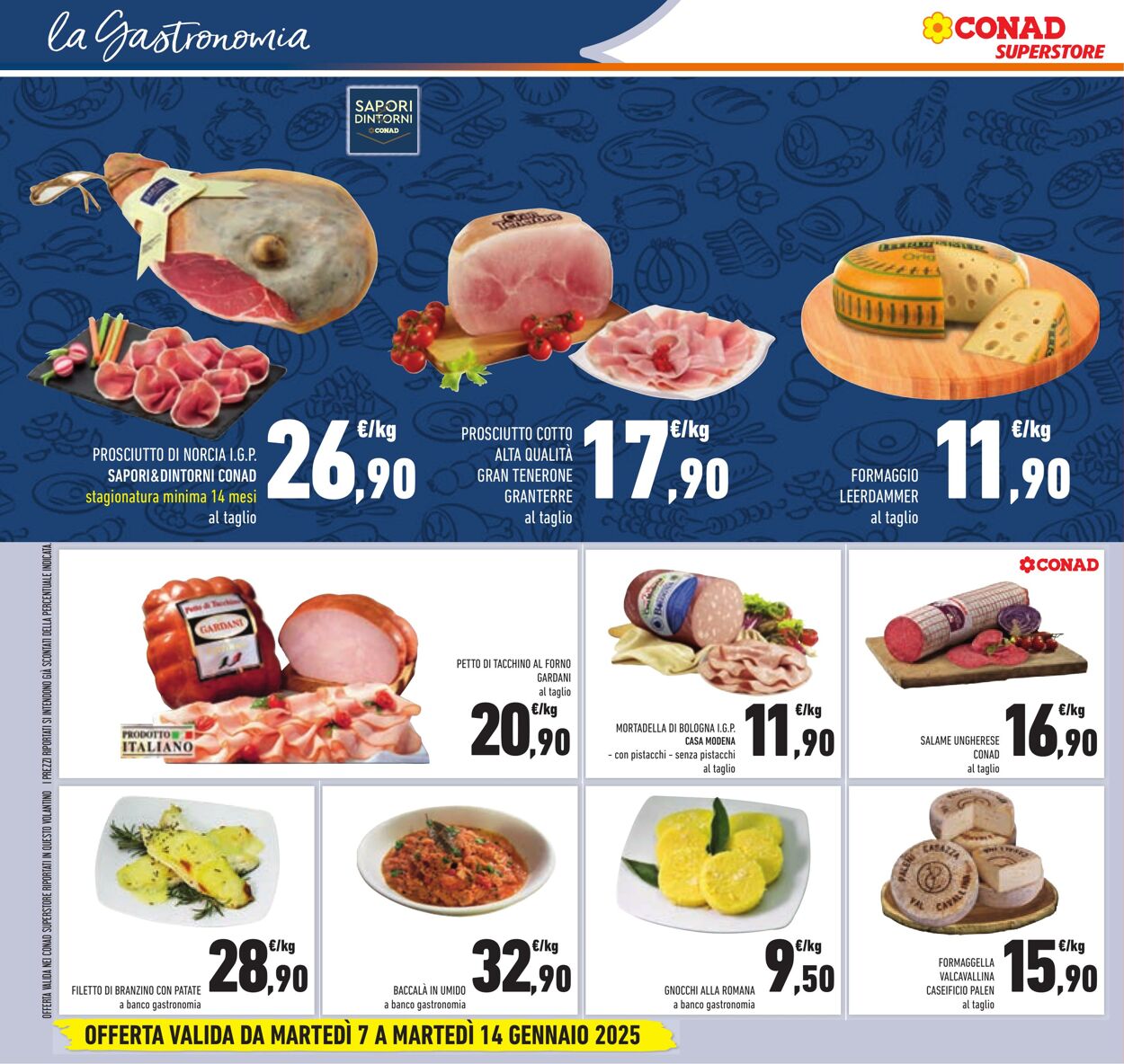 Volantino Conad 07.01.2025 - 14.01.2025