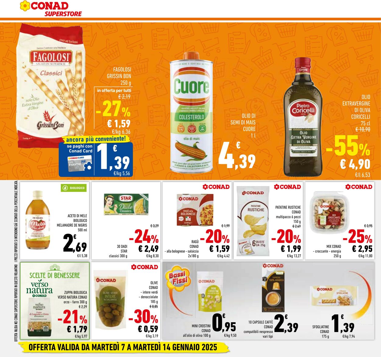 Volantino Conad 07.01.2025 - 14.01.2025