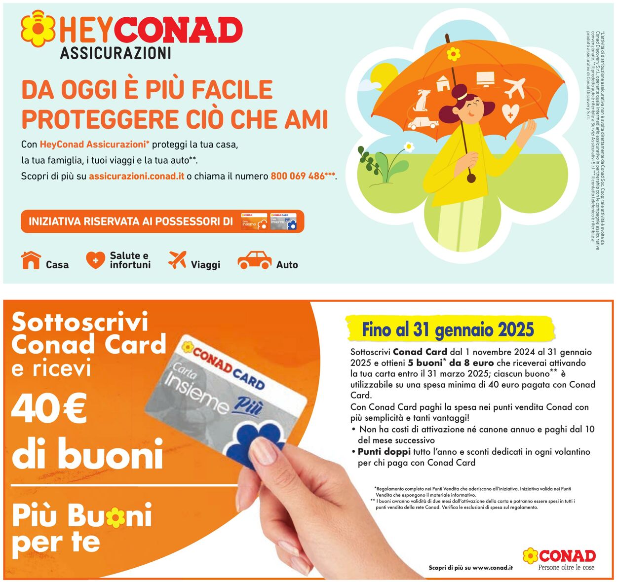 Volantino Conad 07.01.2025 - 14.01.2025