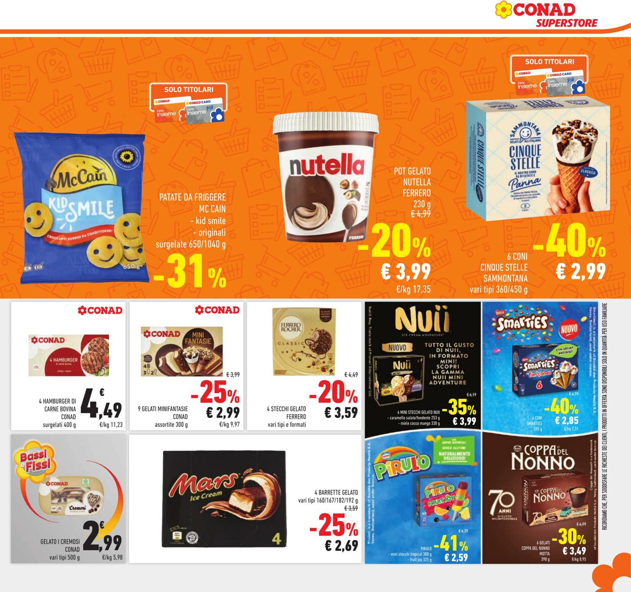 Volantino Conad 25.08.2025 - 25.08.2025