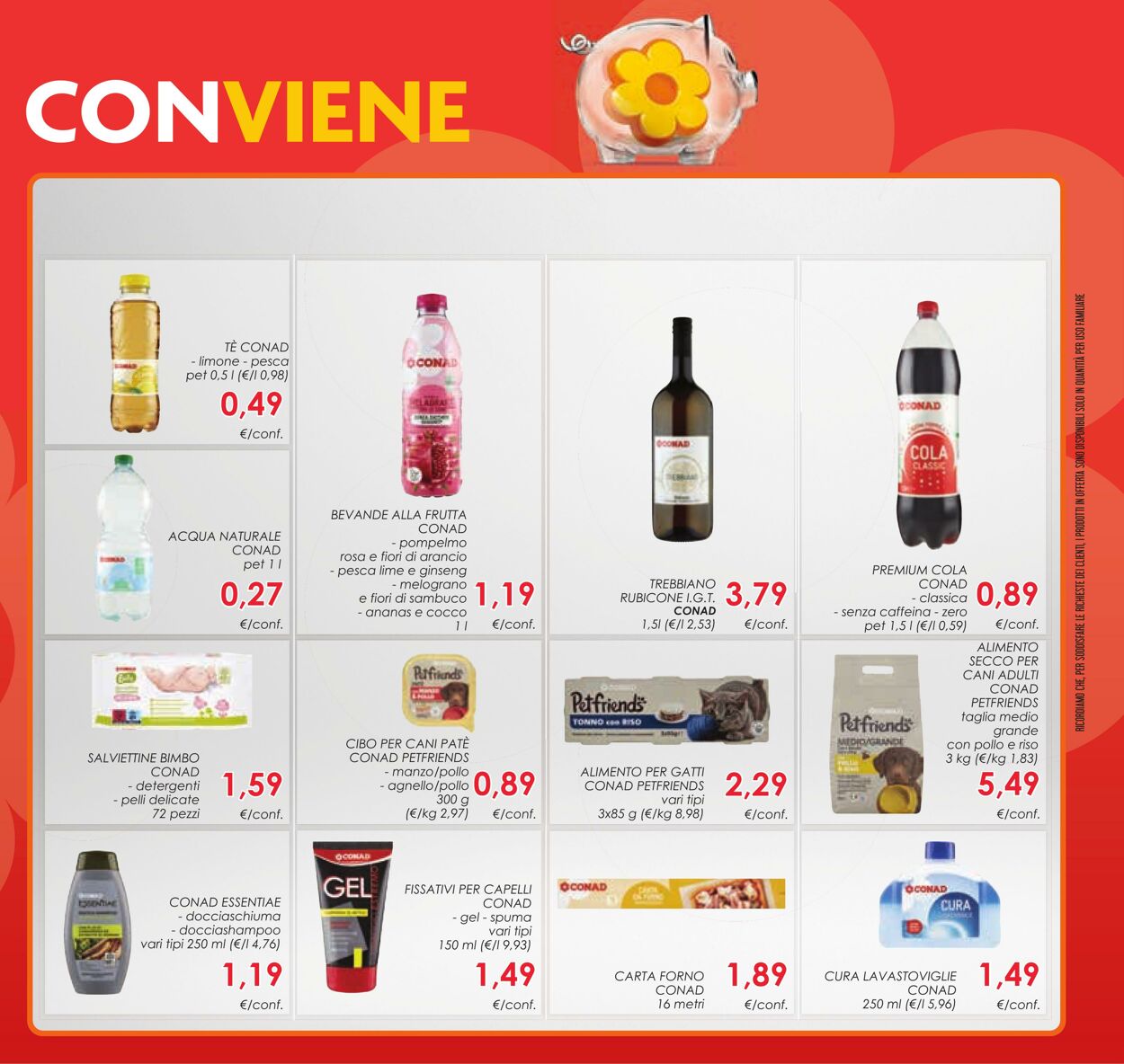 Volantino Conad 10.07.2024 - 23.07.2024