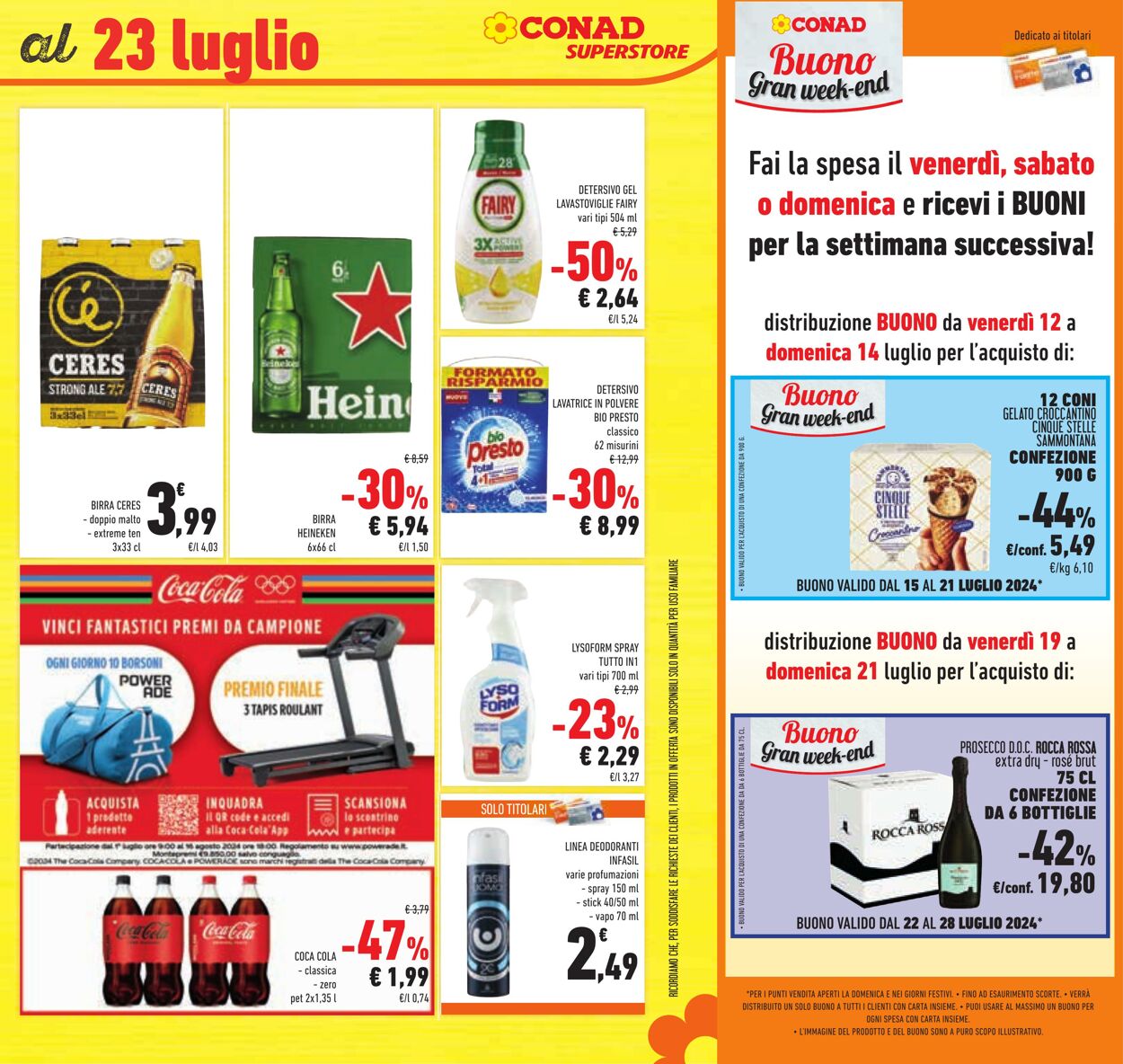 Volantino Conad 10.07.2024 - 23.07.2024