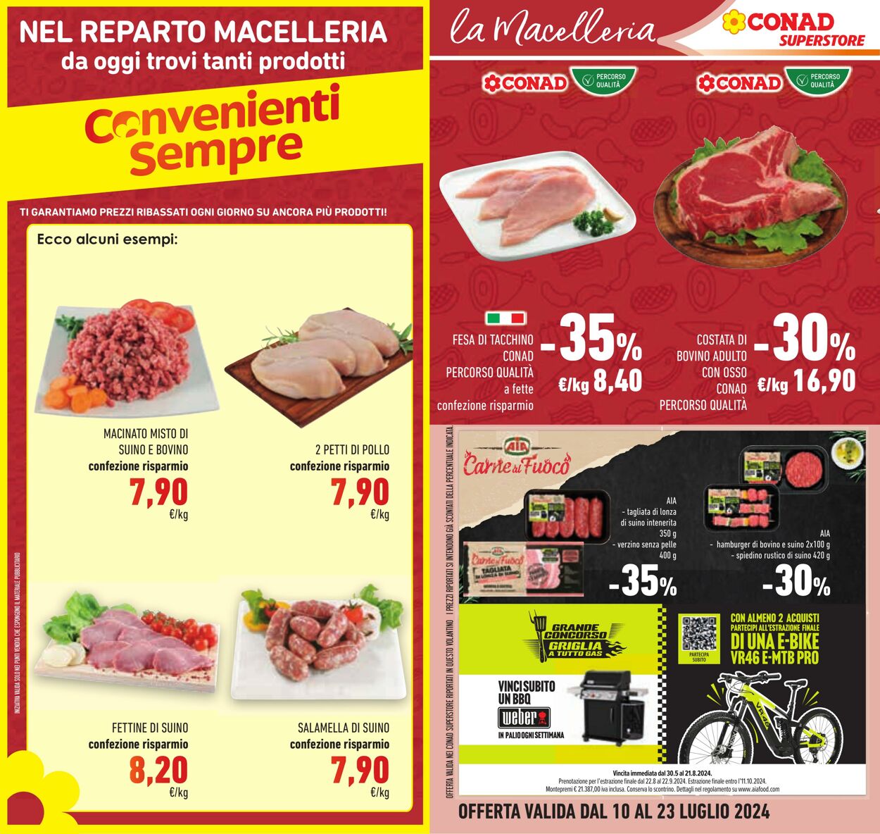 Volantino Conad 10.07.2024 - 23.07.2024