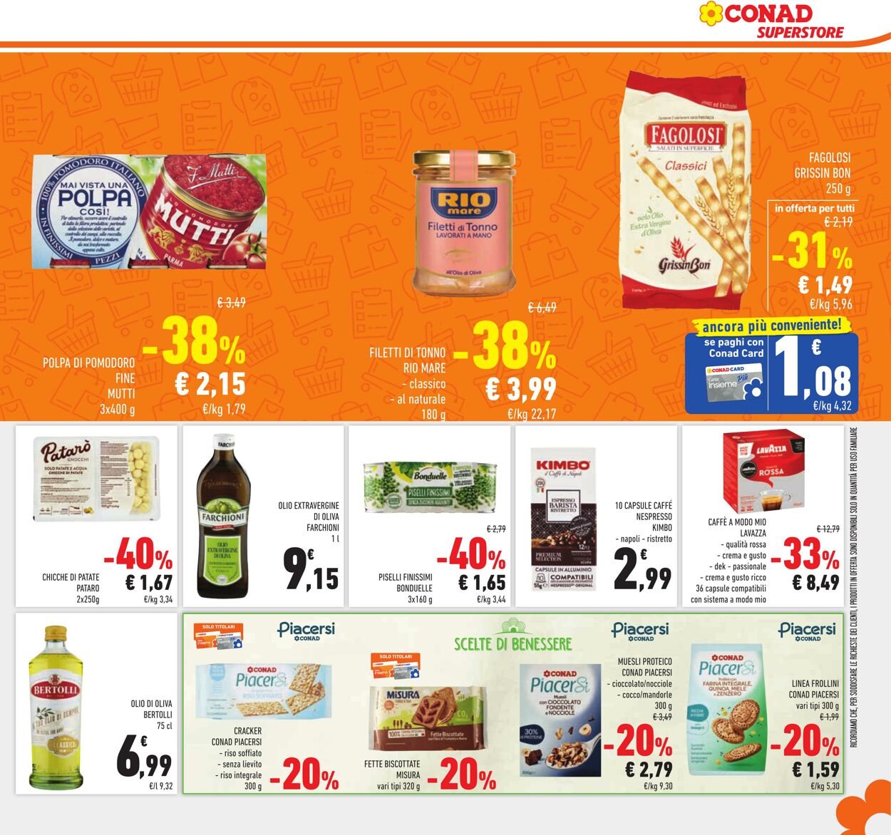 Volantino Conad 10.07.2024 - 23.07.2024