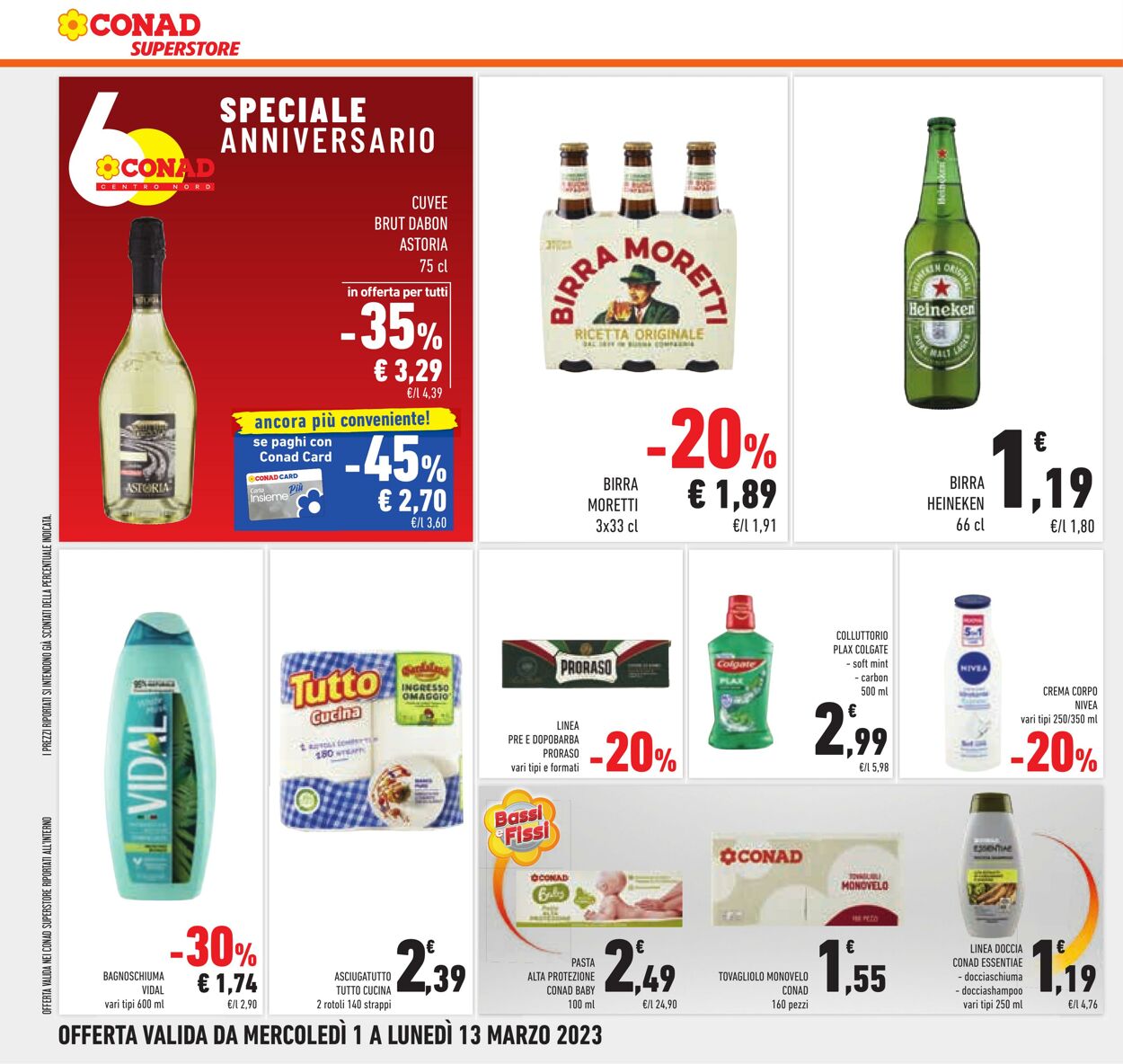 Volantino Conad 01.02.2023 - 13.03.2023