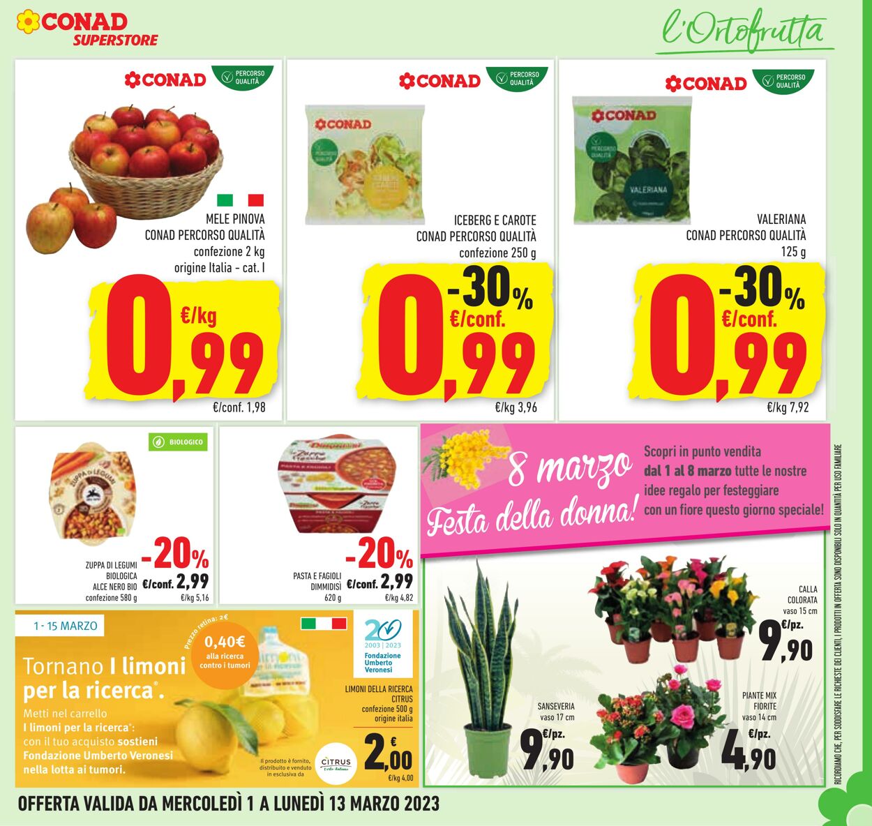 Volantino Conad 01.02.2023 - 13.03.2023