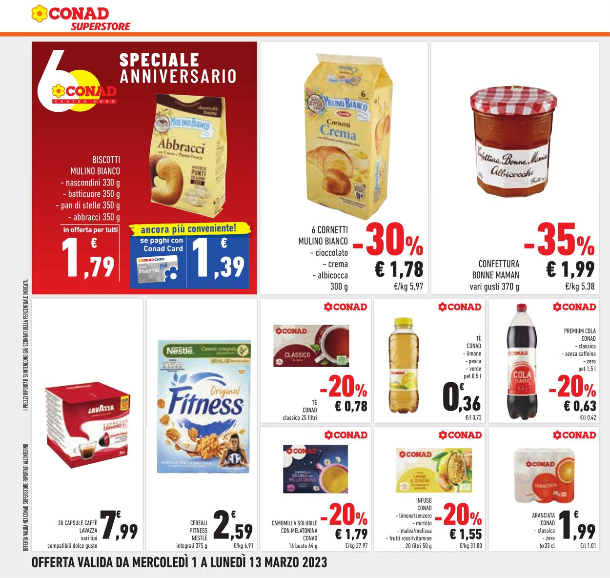 Volantino Conad 01.02.2023 - 13.03.2023