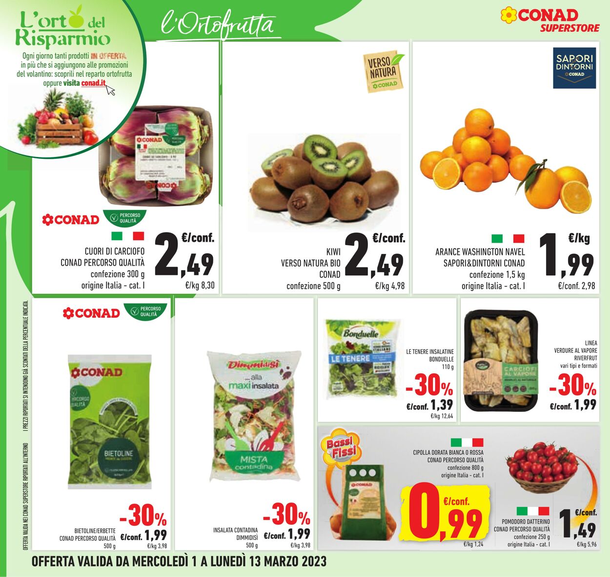 Volantino Conad 01.02.2023 - 13.03.2023