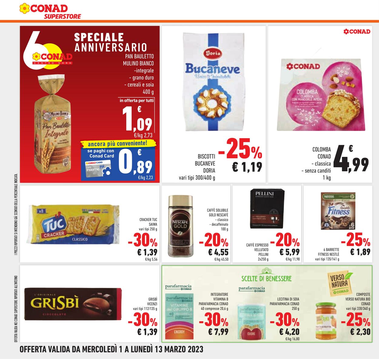 Volantino Conad 01.02.2023 - 13.03.2023