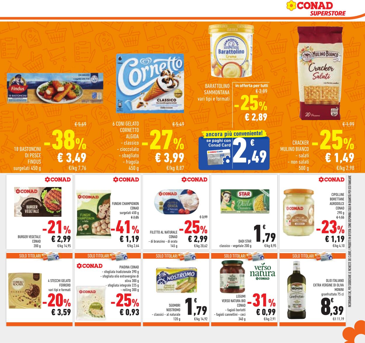 Volantino Conad 07.07.2024 - 20.08.2024