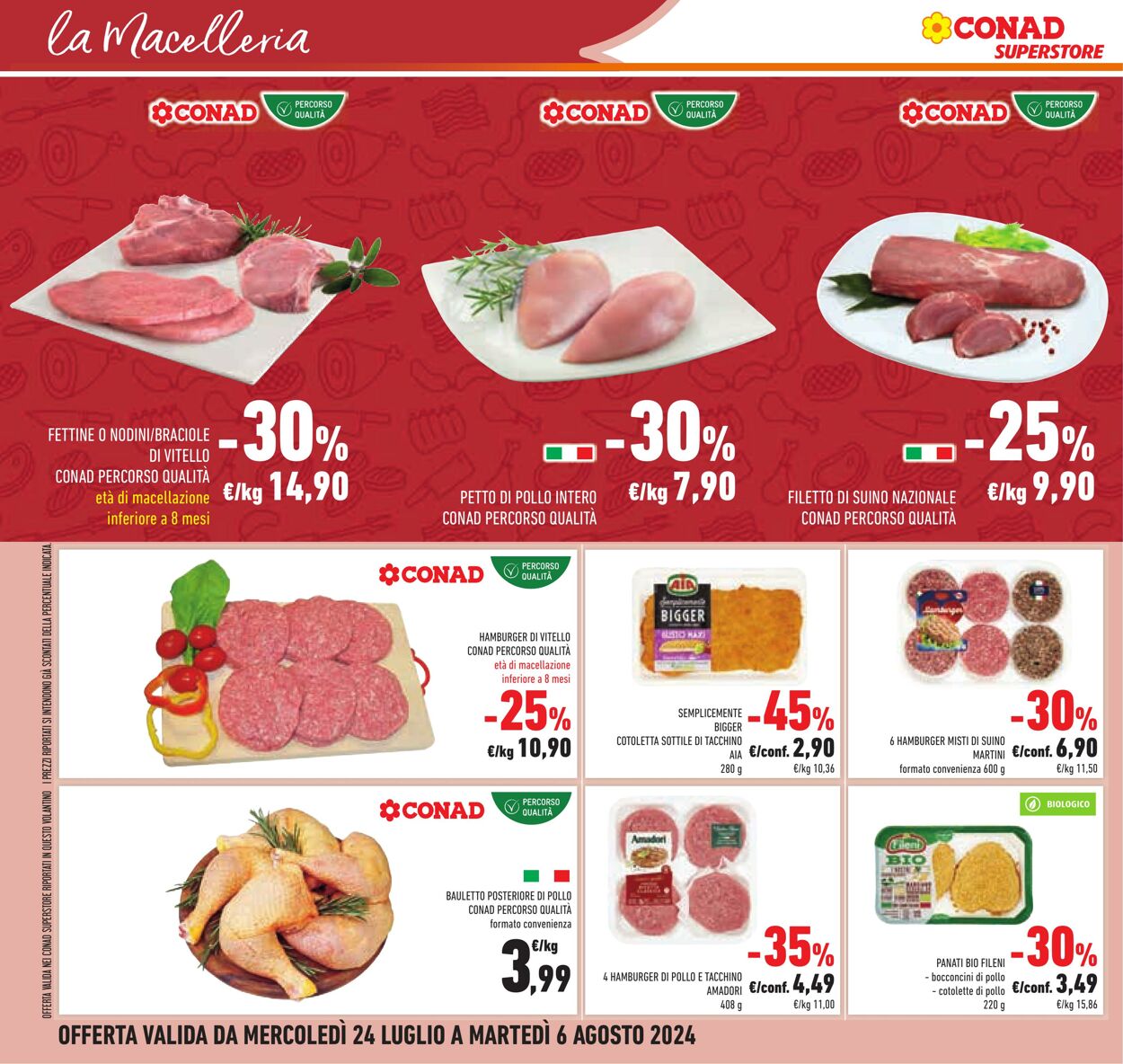 Volantino Conad 07.07.2024 - 20.08.2024