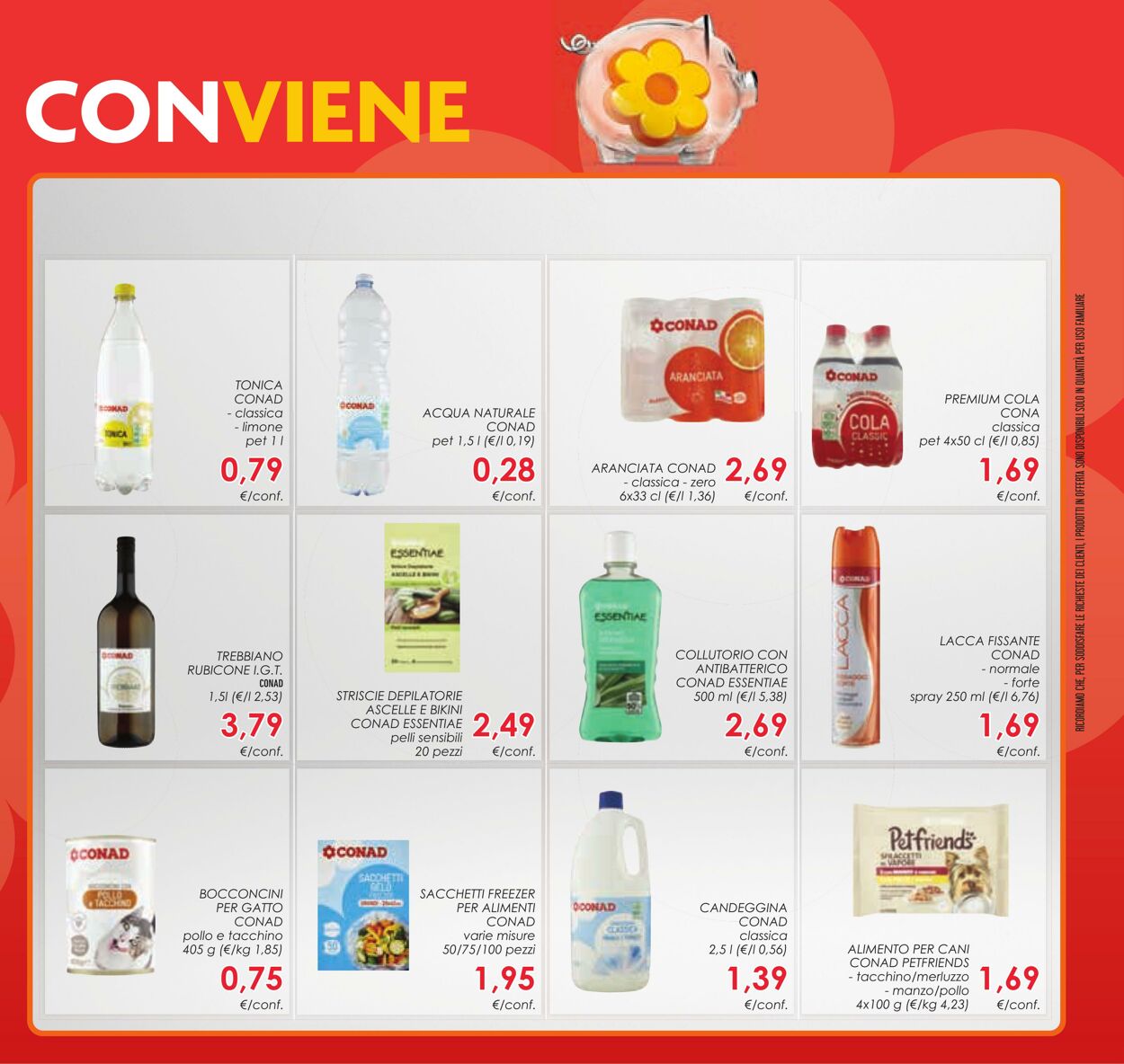 Volantino Conad 07.07.2024 - 20.08.2024