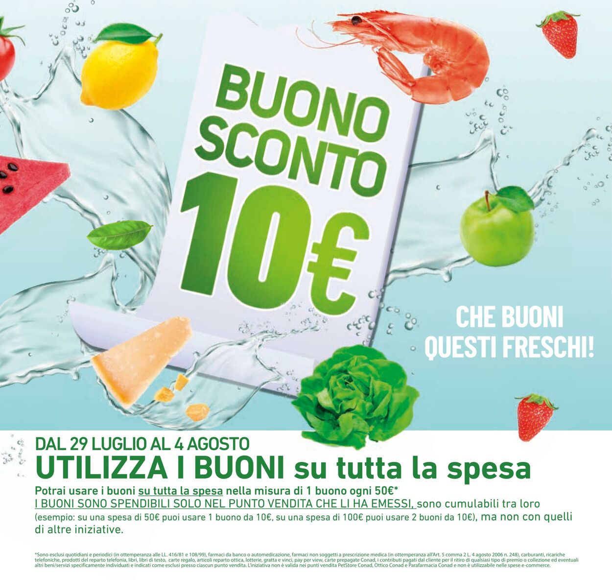 Volantino Conad 07.07.2024 - 20.08.2024