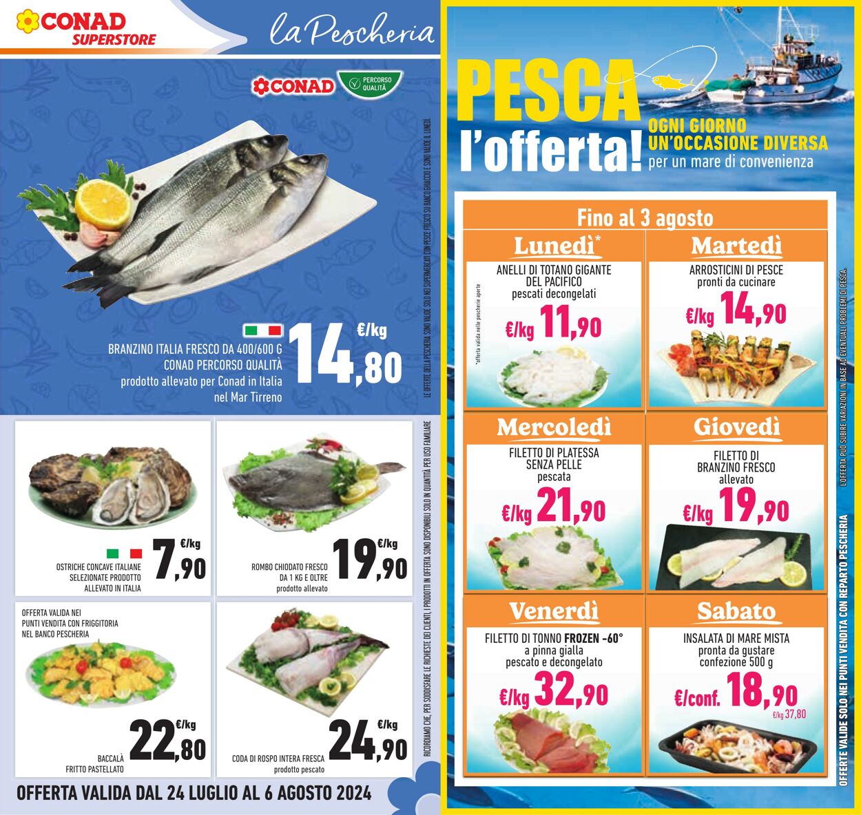 Volantino Conad 07.07.2024 - 20.08.2024