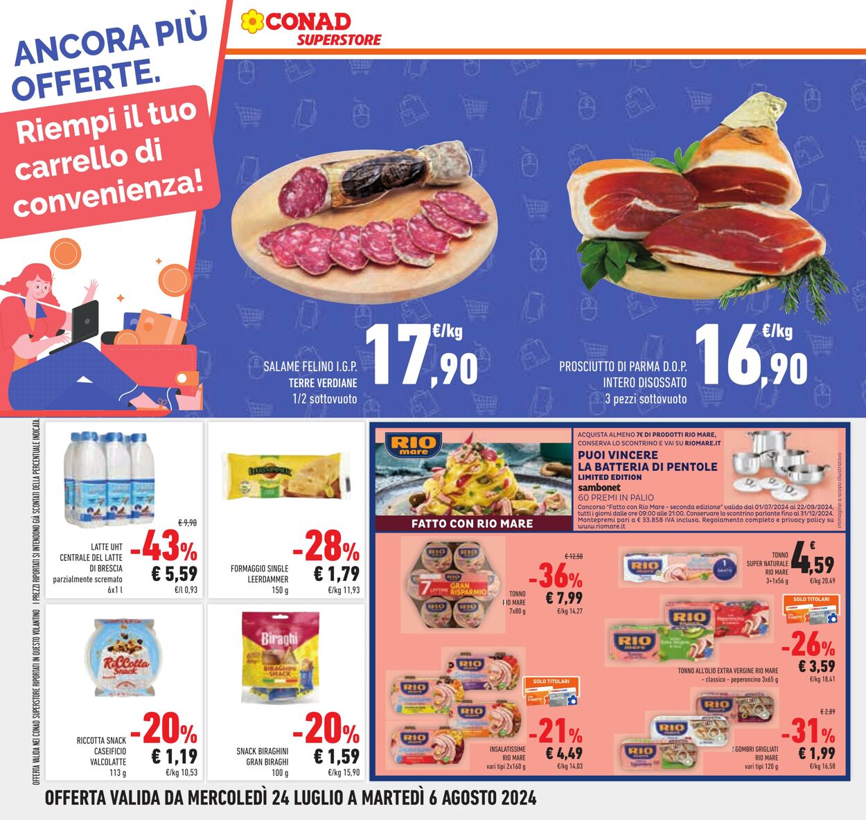 Volantino Conad 07.07.2024 - 20.08.2024