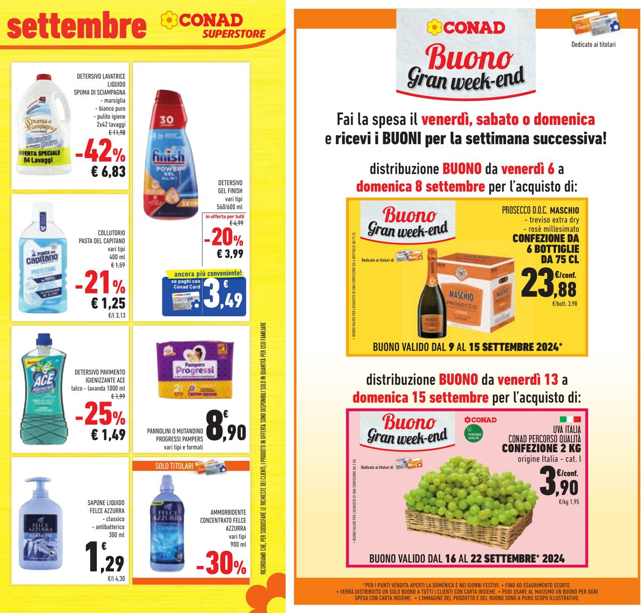 Volantino Conad 18.09.2024 - 01.10.2024