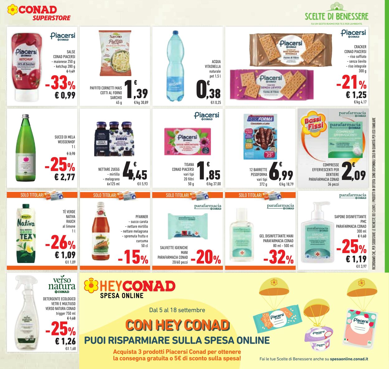 Volantino Conad 18.09.2024 - 01.10.2024