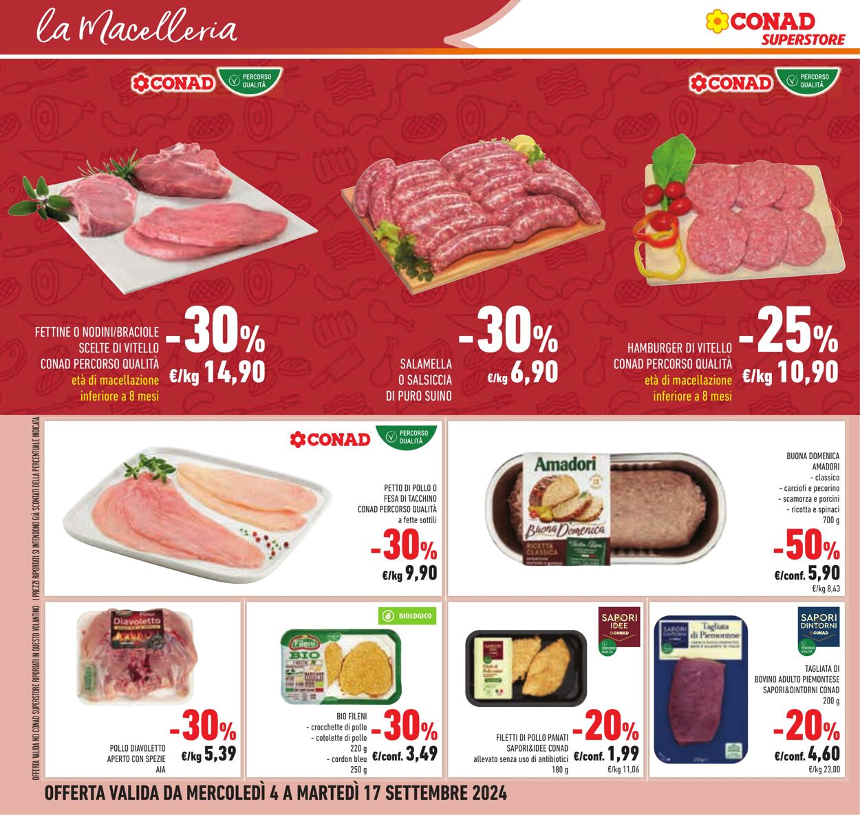 Volantino Conad 18.09.2024 - 01.10.2024