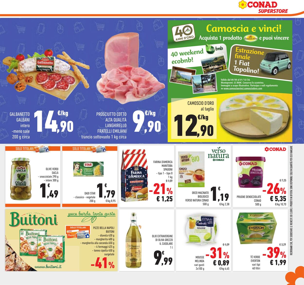 Volantino Conad 18.09.2024 - 01.10.2024