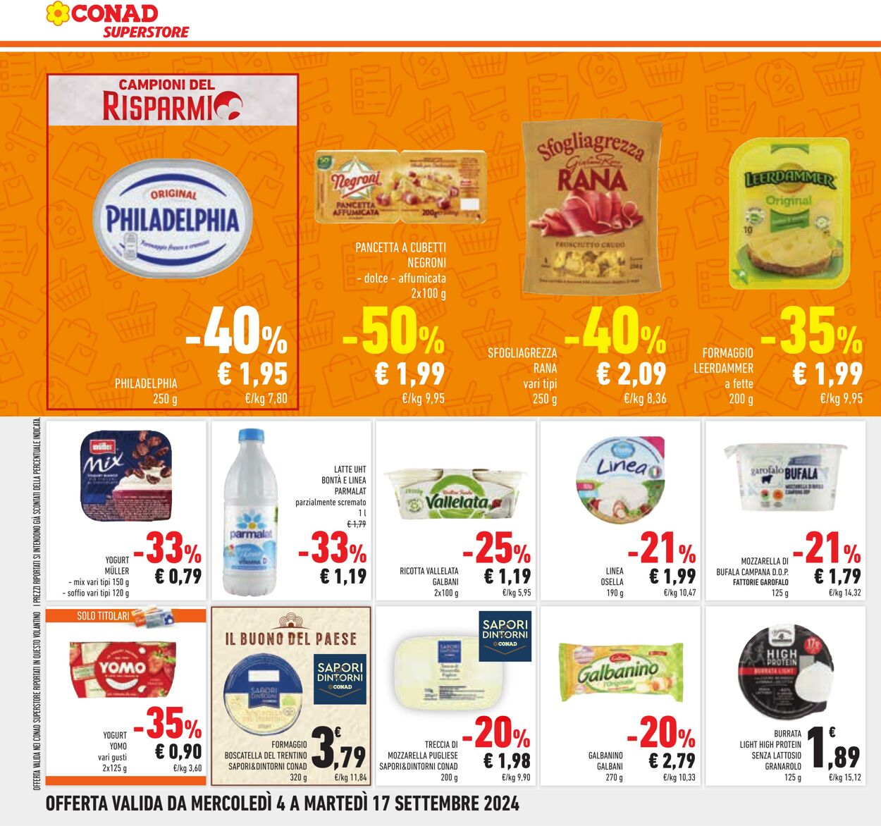 Volantino Conad 18.09.2024 - 01.10.2024