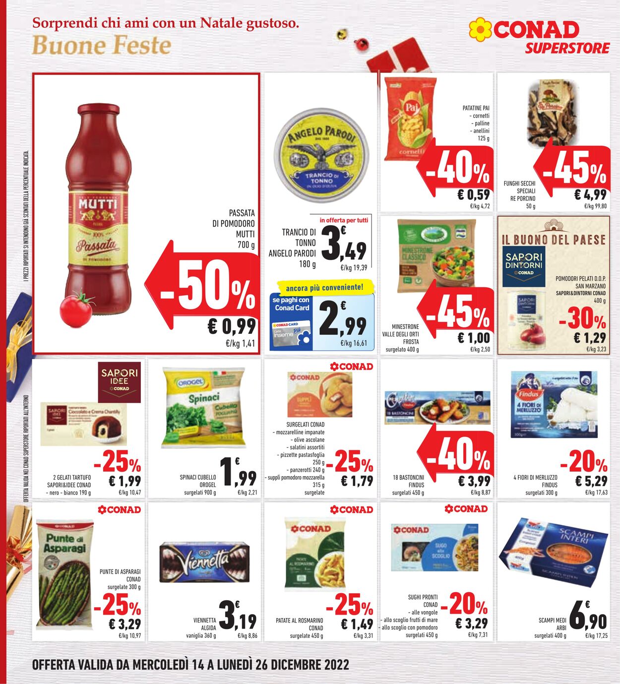 Volantino Conad 14.12.2022 - 26.12.2022