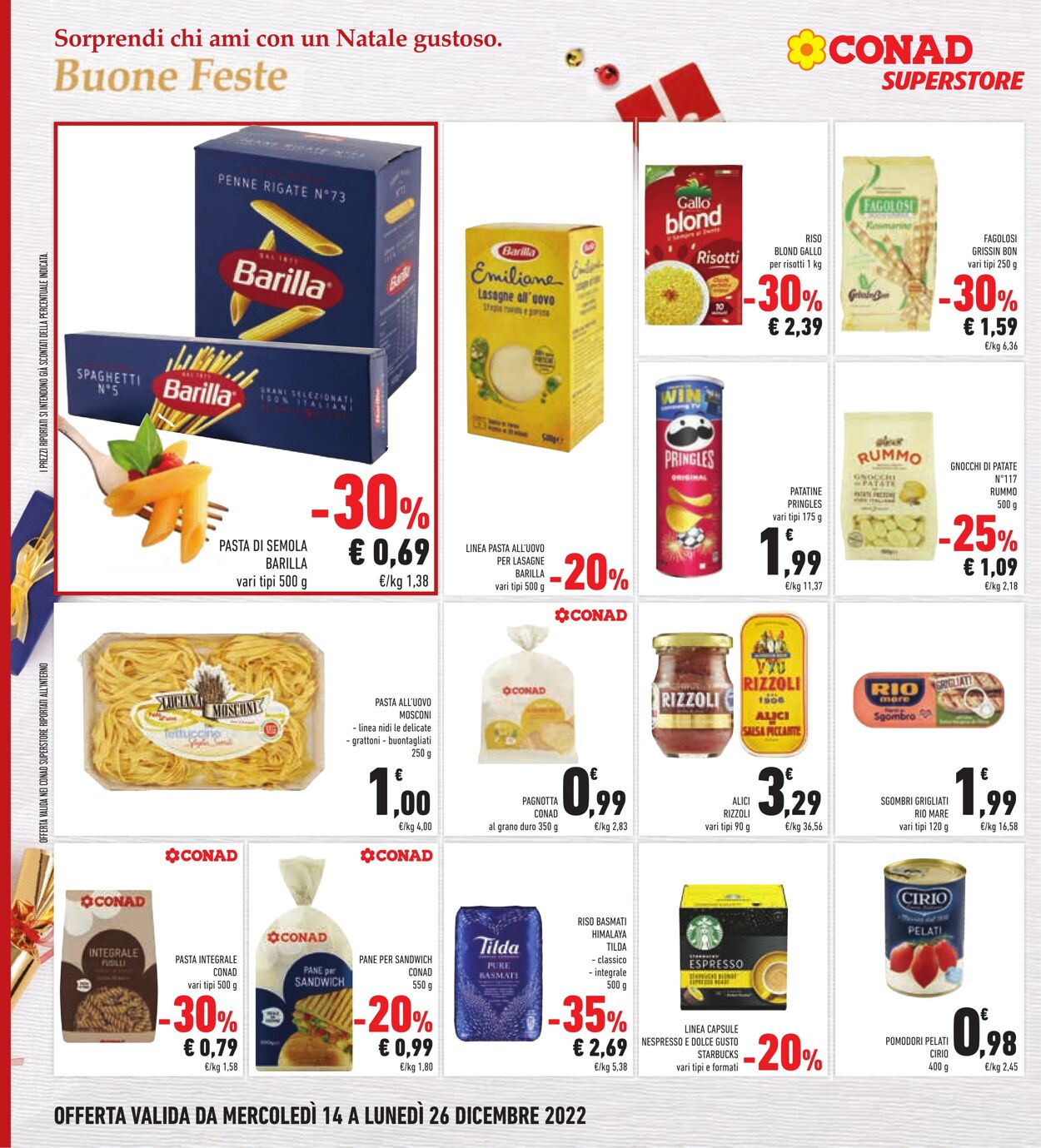 Volantino Conad 14.12.2022 - 26.12.2022