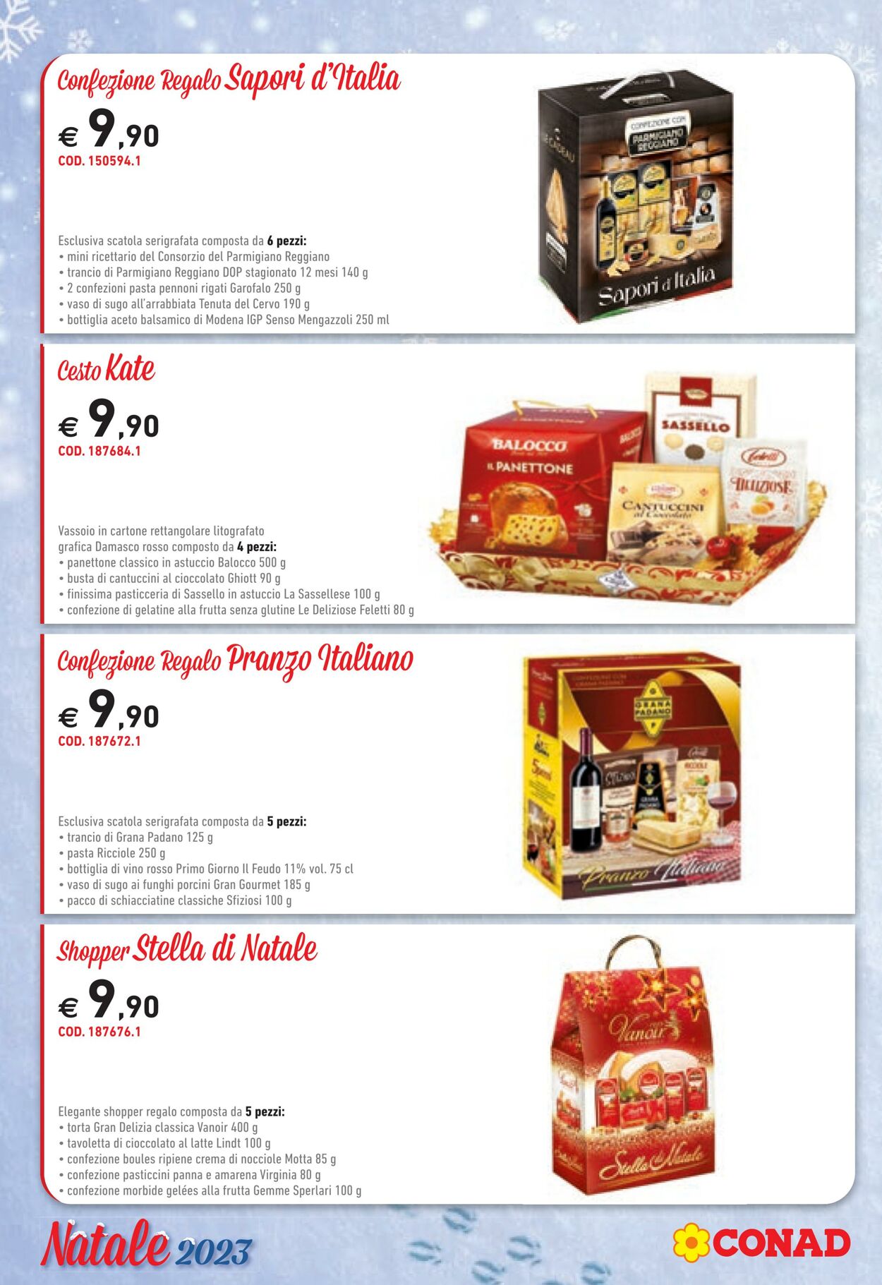 Volantino Conad 30.10.2023 - 10.12.2023