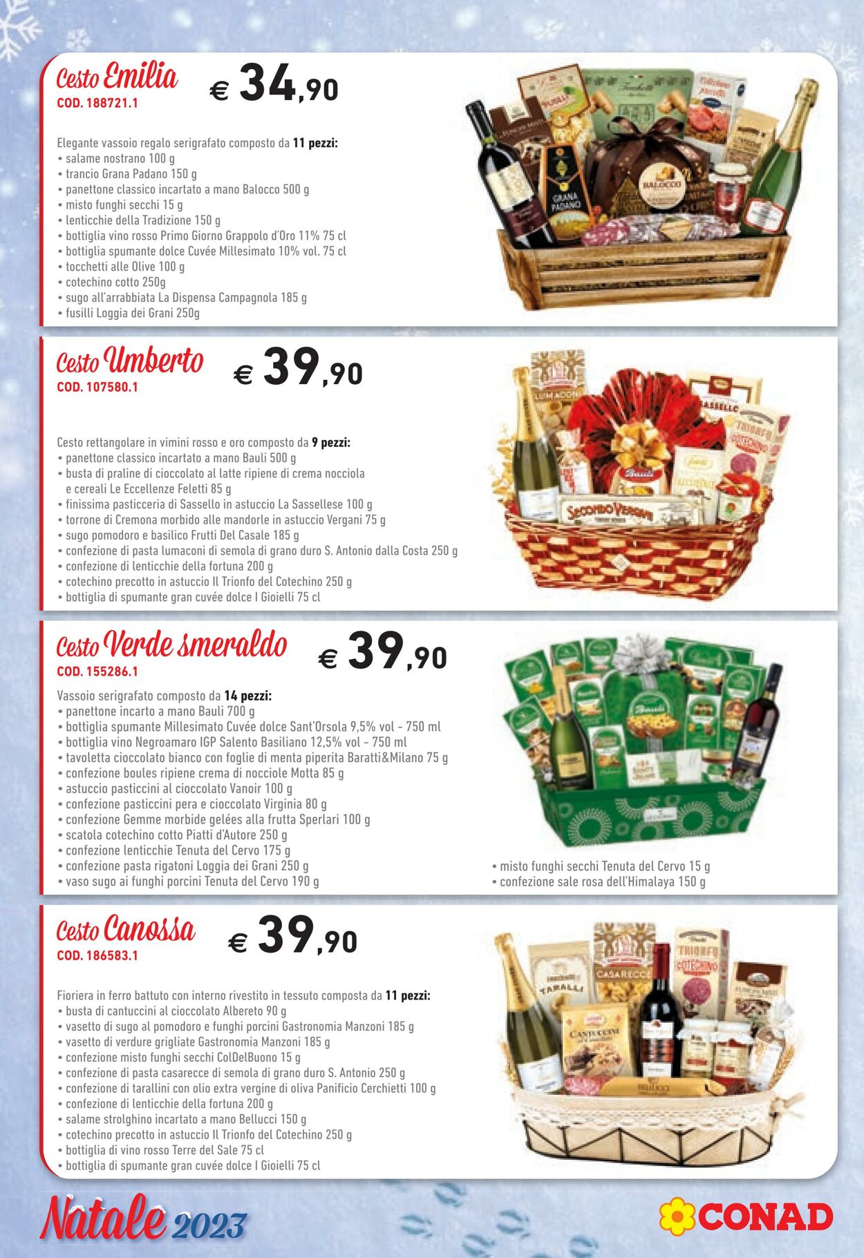 Volantino Conad 30.10.2023 - 10.12.2023