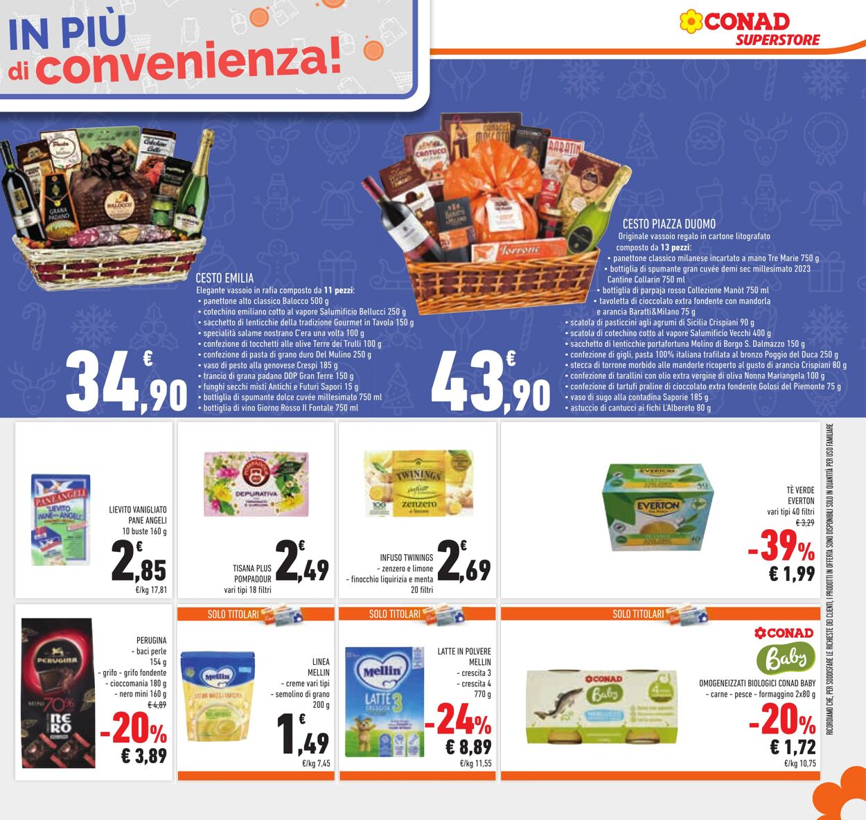 Volantino Conad 11.11.2024 - 26.12.2024