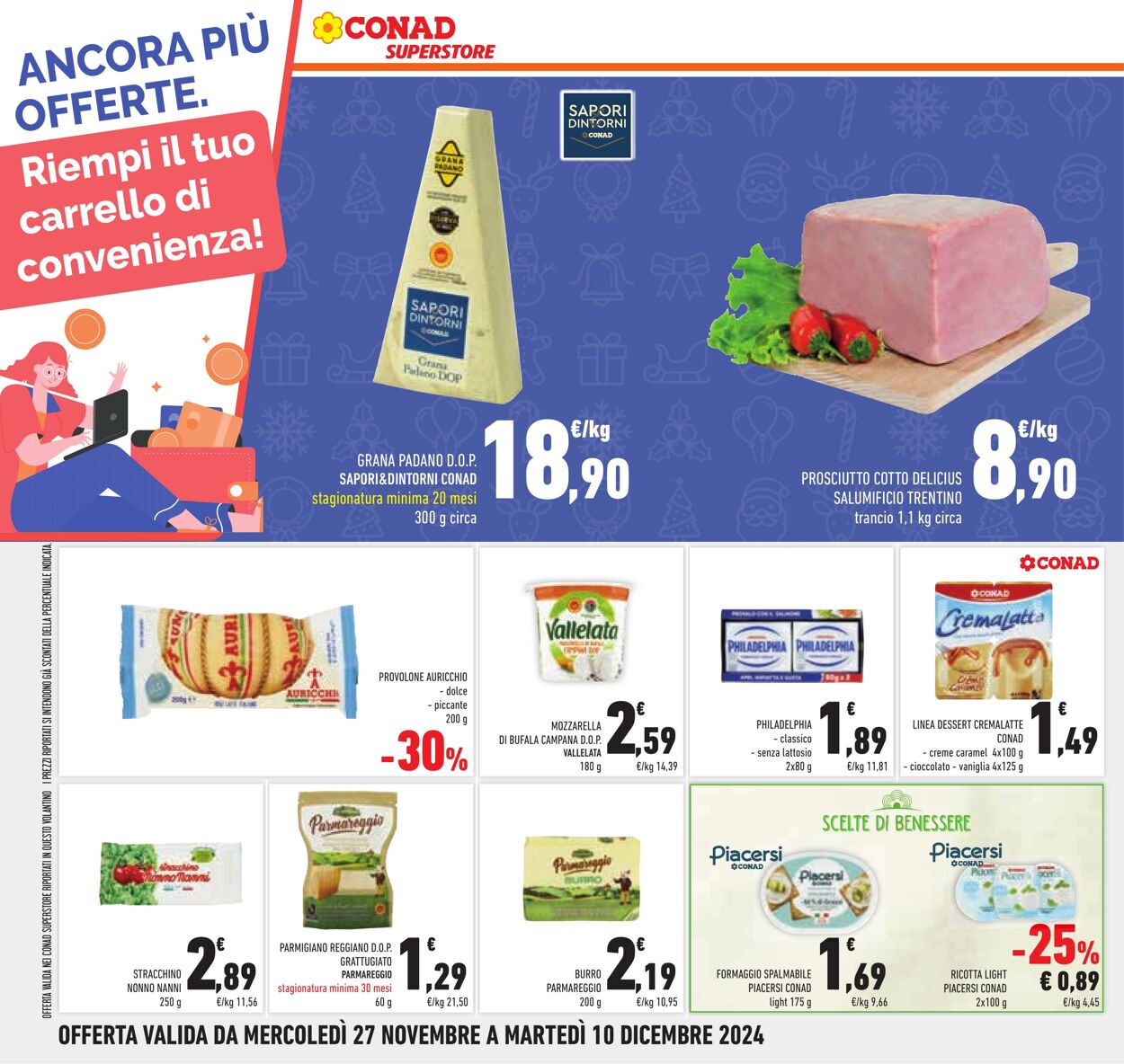 Volantino Conad 11.11.2024 - 26.12.2024