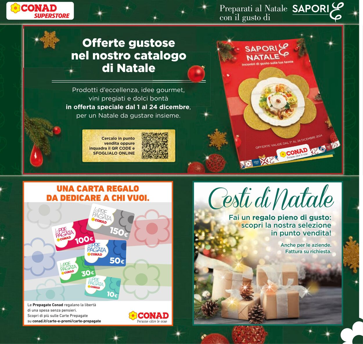 Volantino Conad 11.11.2024 - 26.12.2024