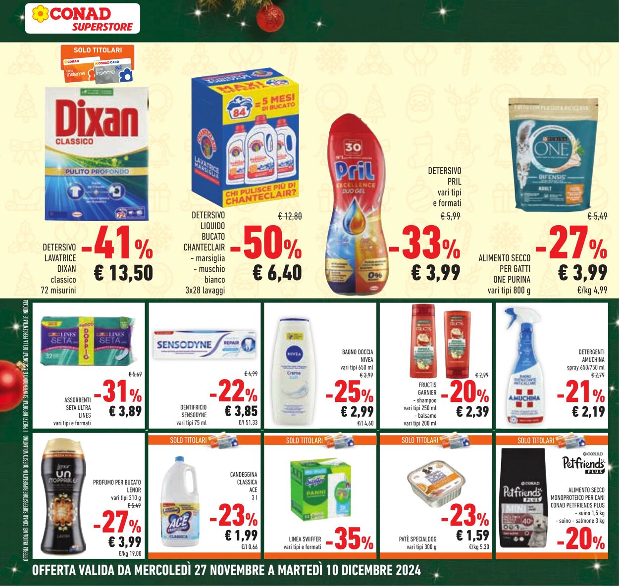 Volantino Conad 11.11.2024 - 26.12.2024