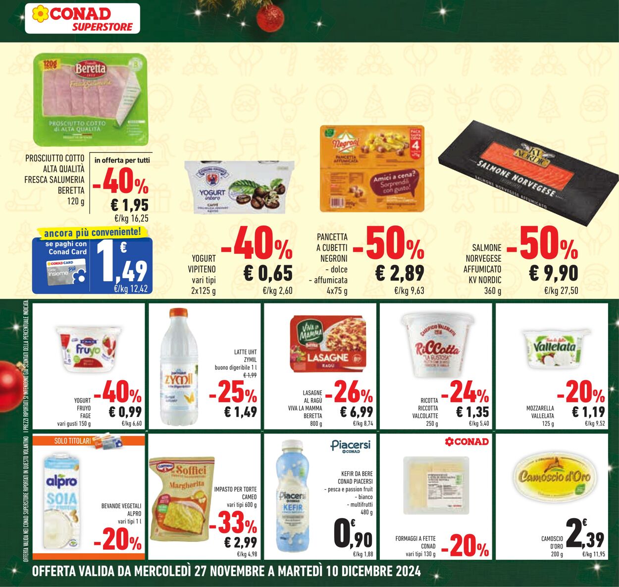 Volantino Conad 11.11.2024 - 26.12.2024