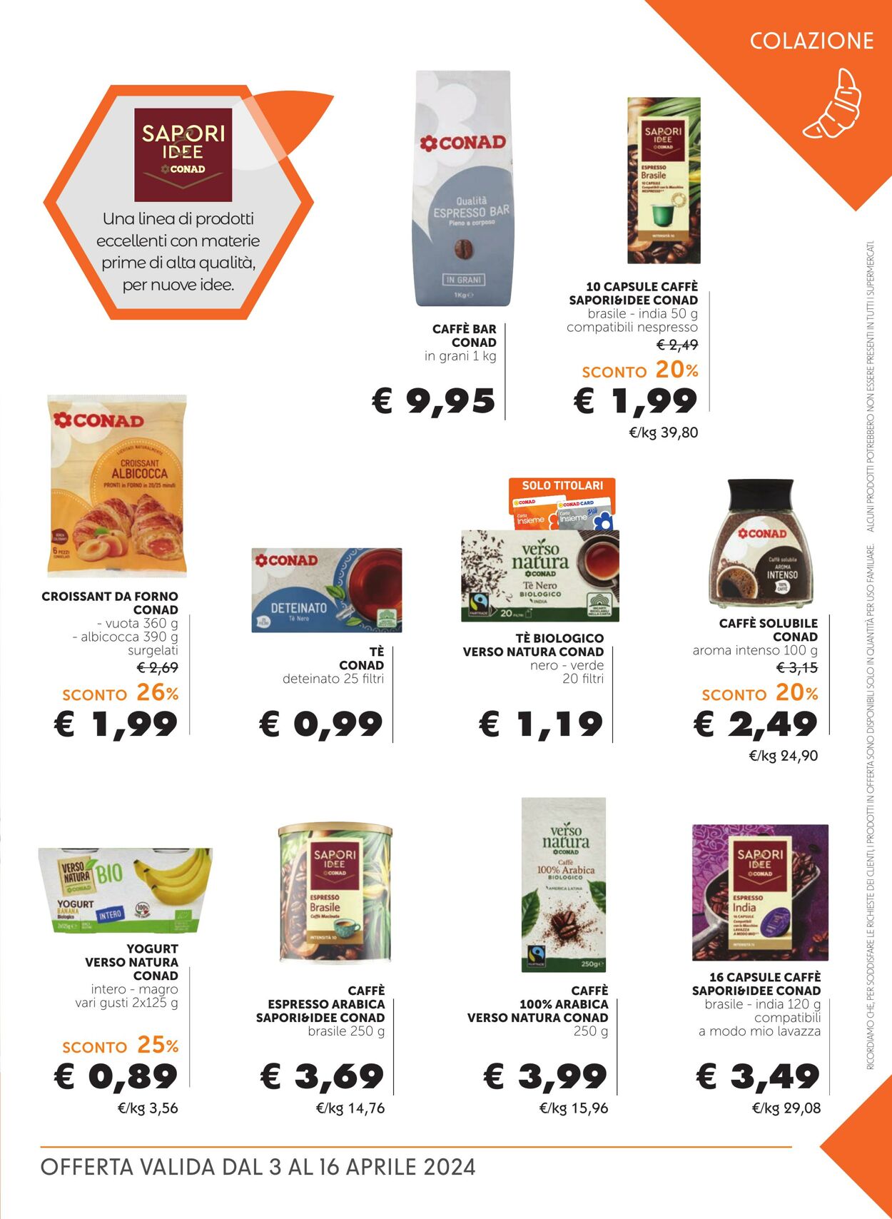 Volantino Conad 03.03.2024 - 16.04.2024