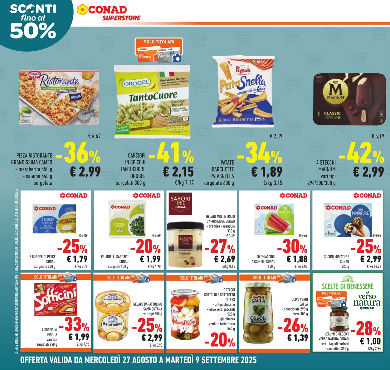 Volantino Conad 22.08.2025 - 22.08.2025