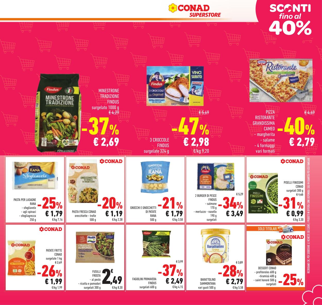 Volantino Conad 15.01.2025 - 28.01.2025