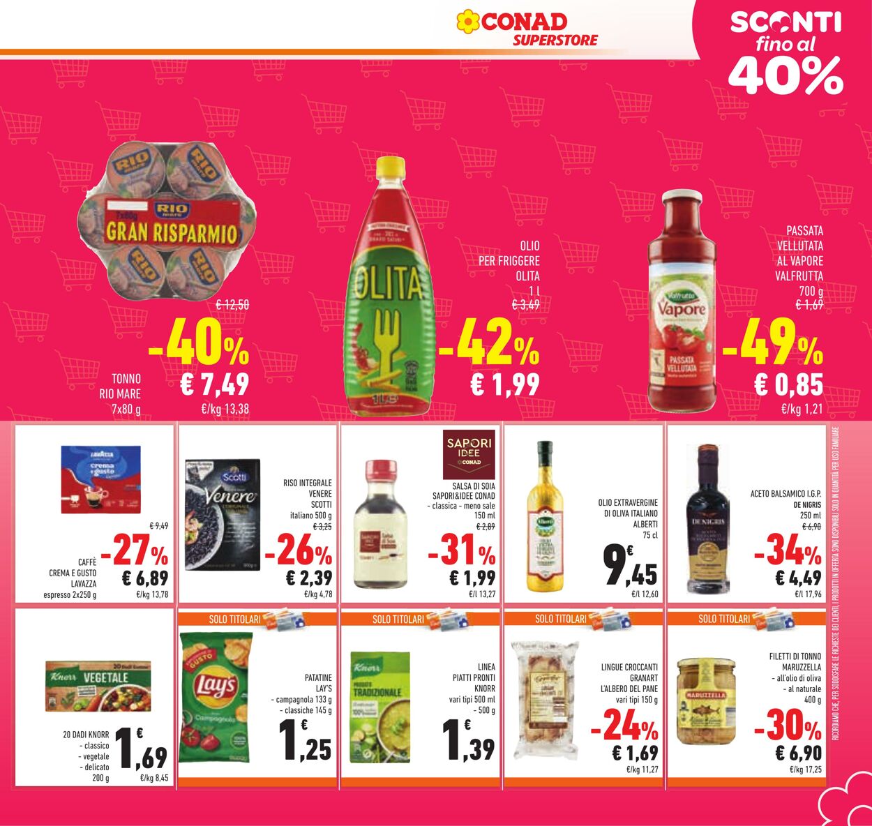 Volantino Conad 15.01.2025 - 28.01.2025