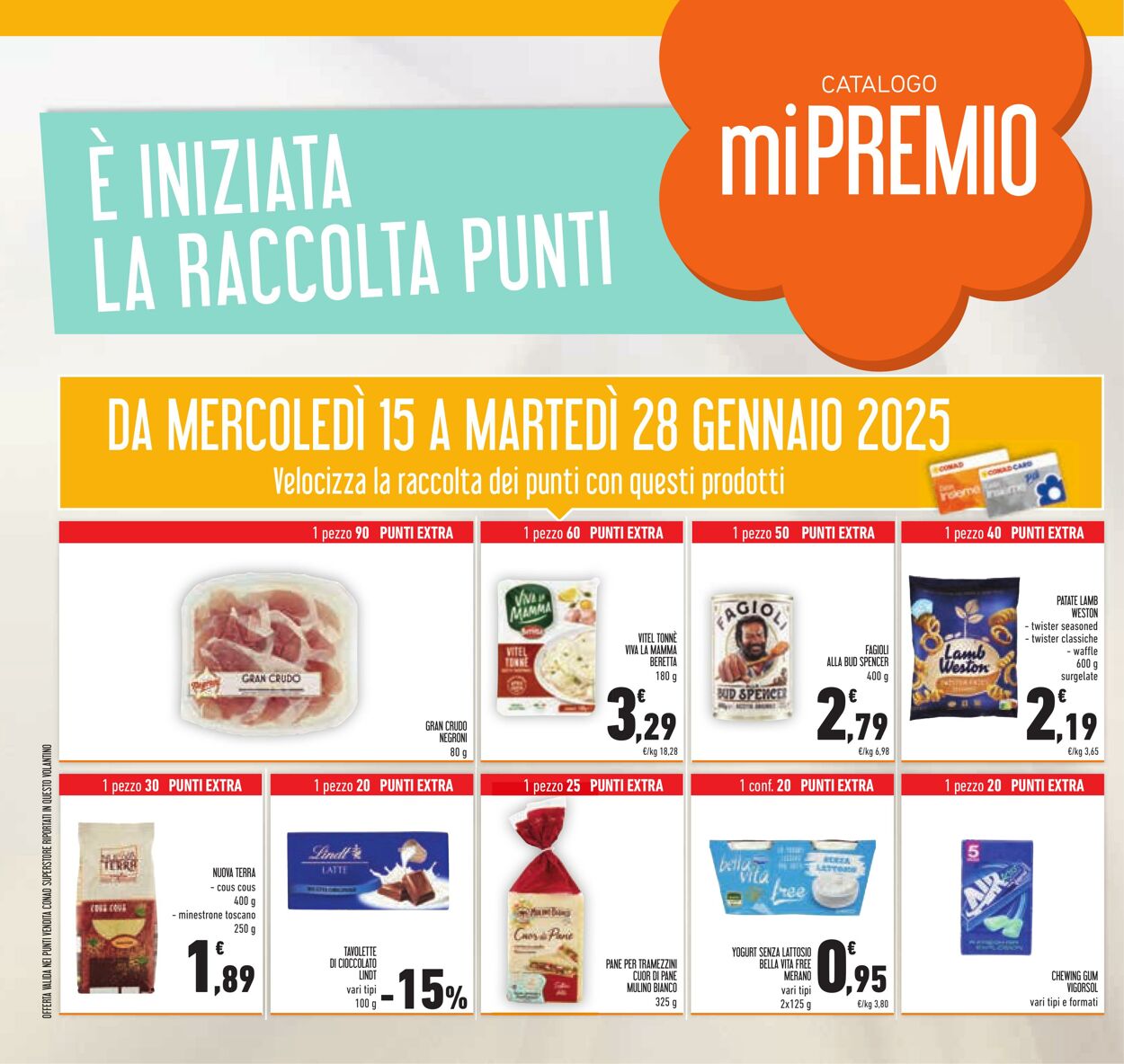 Volantino Conad 15.01.2025 - 28.01.2025